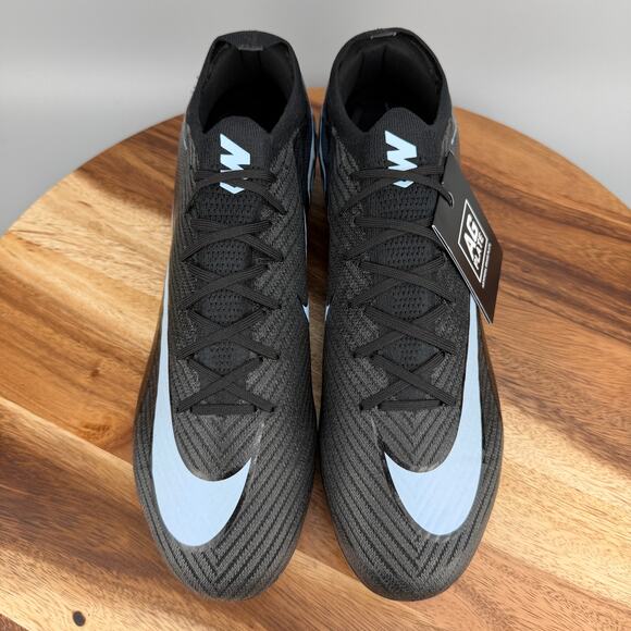 Nike Zoom Vapor 16 Elite AG-Pro \'Black Ice Blue\' FQ8693-001 Men\'s Size 13 Cleats main image 8